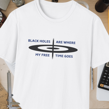 Where My Free Time Goes Unisex Softstyle T-Shirt