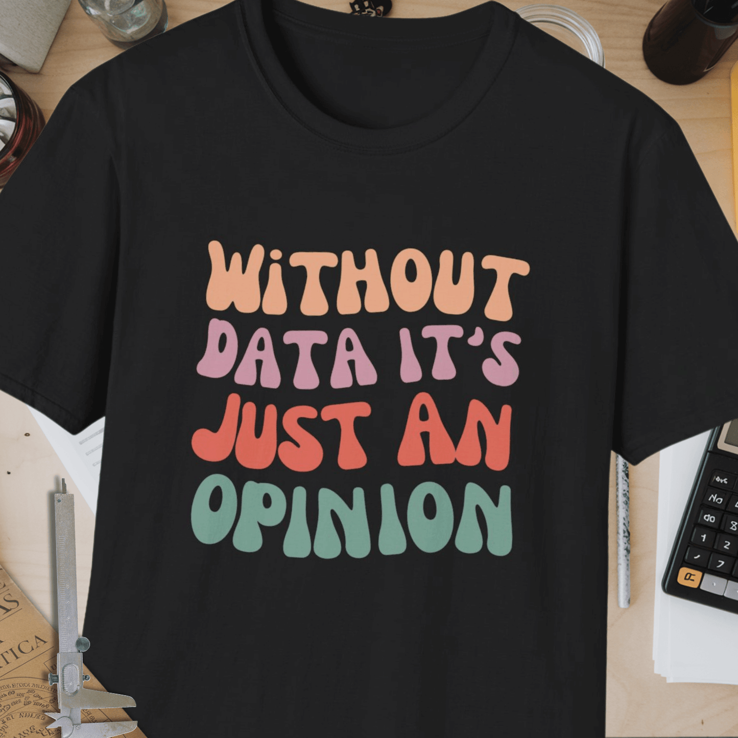 Without Data Unisex Softstyle T-Shirt