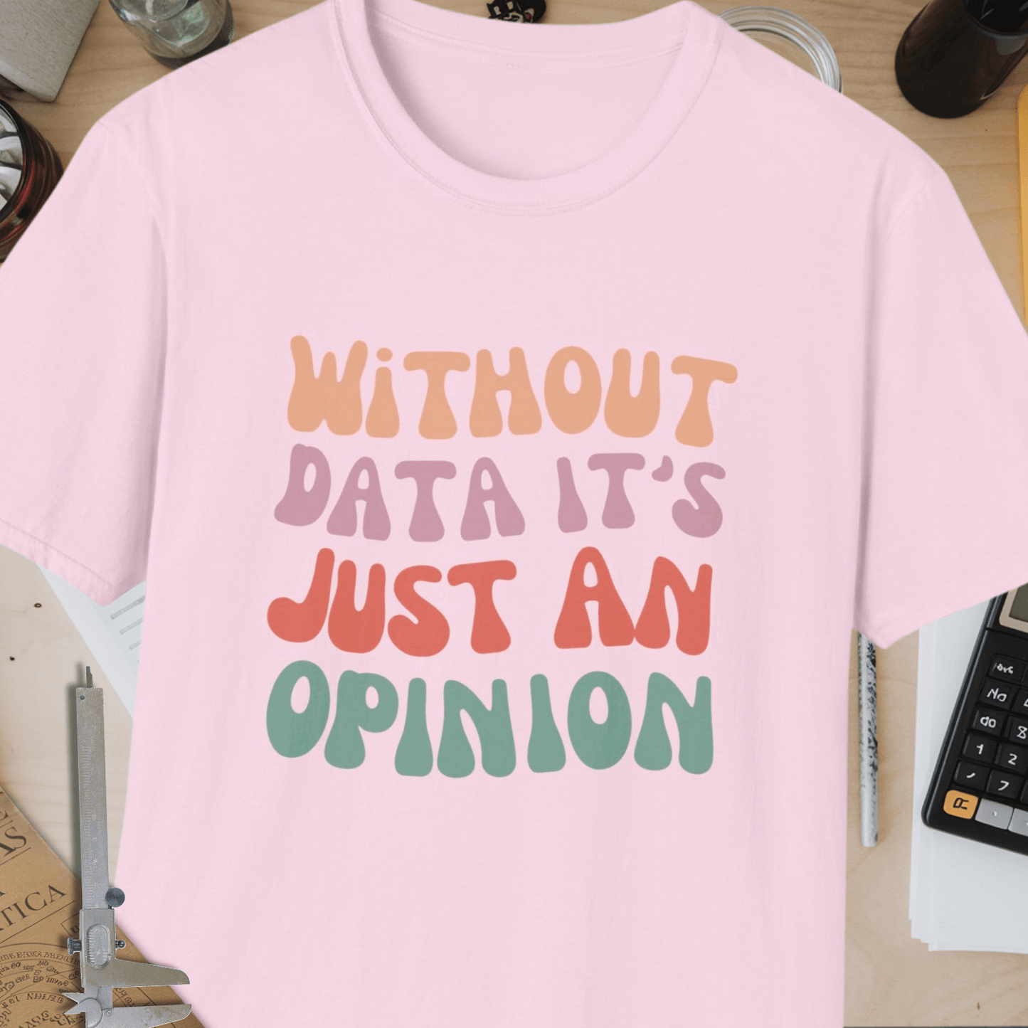 Without Data Unisex Softstyle T-Shirt