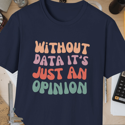 Without Data Unisex Softstyle T-Shirt