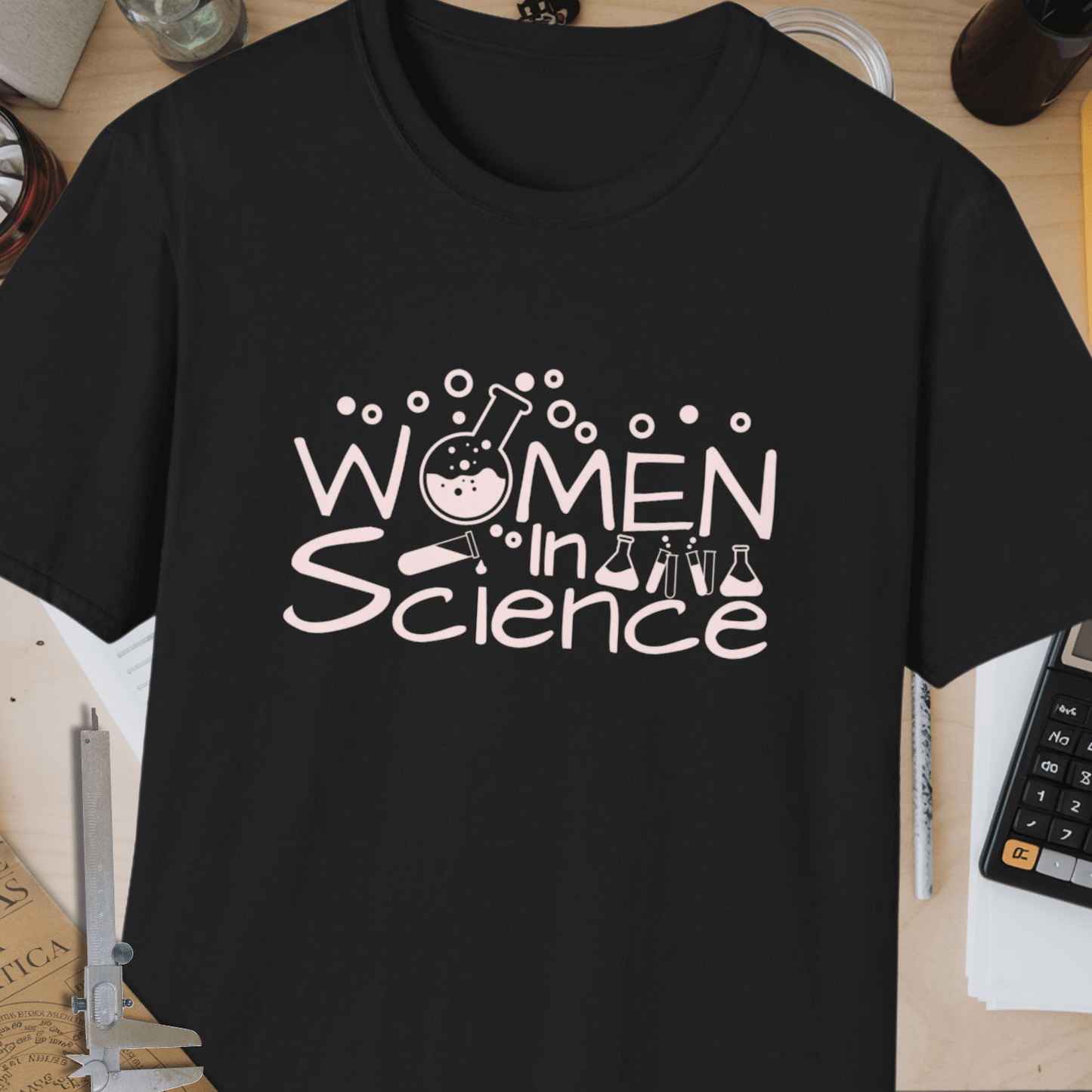 Women In Science Unisex Softstyle T-Shirt