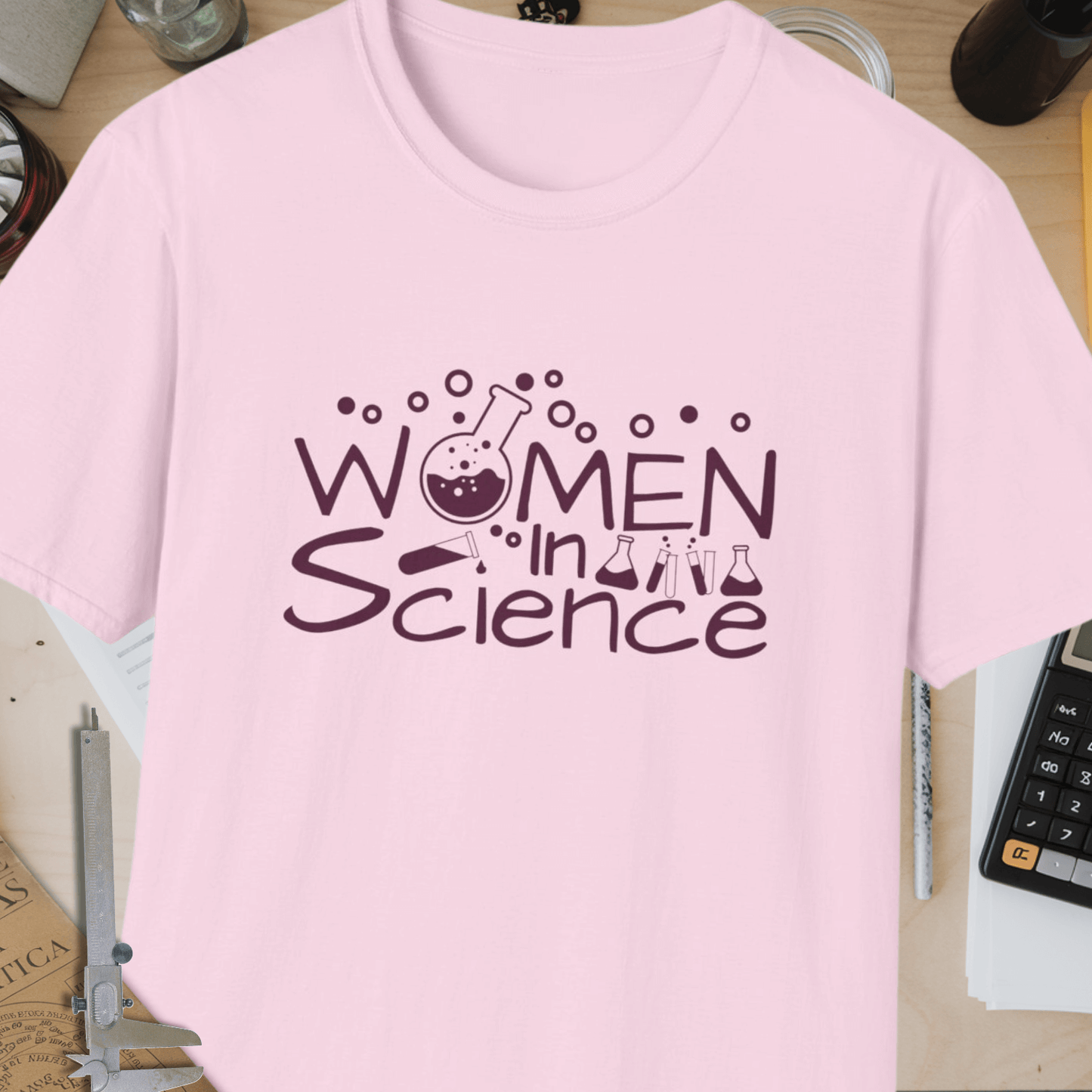 Women In Science Unisex Softstyle T-Shirt