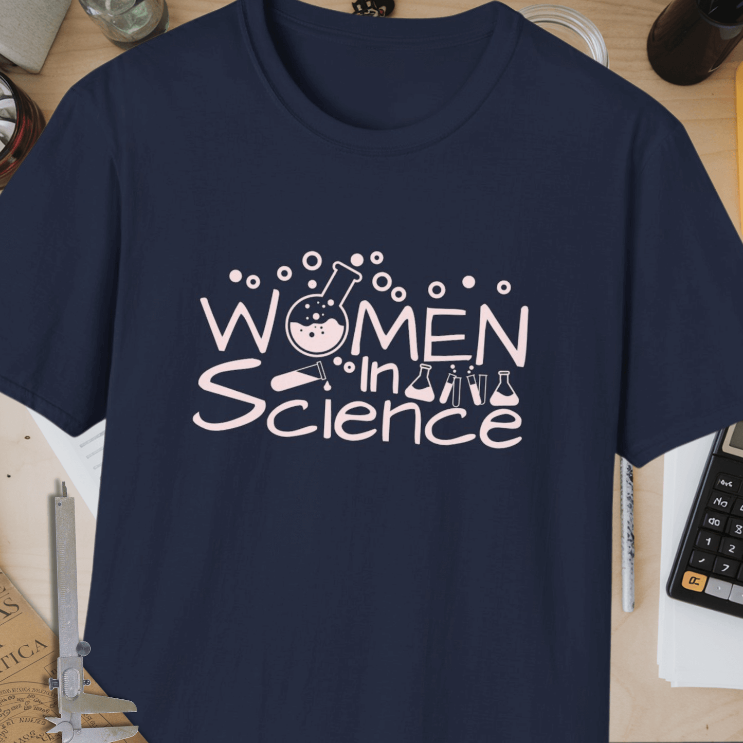 Women In Science Unisex Softstyle T-Shirt