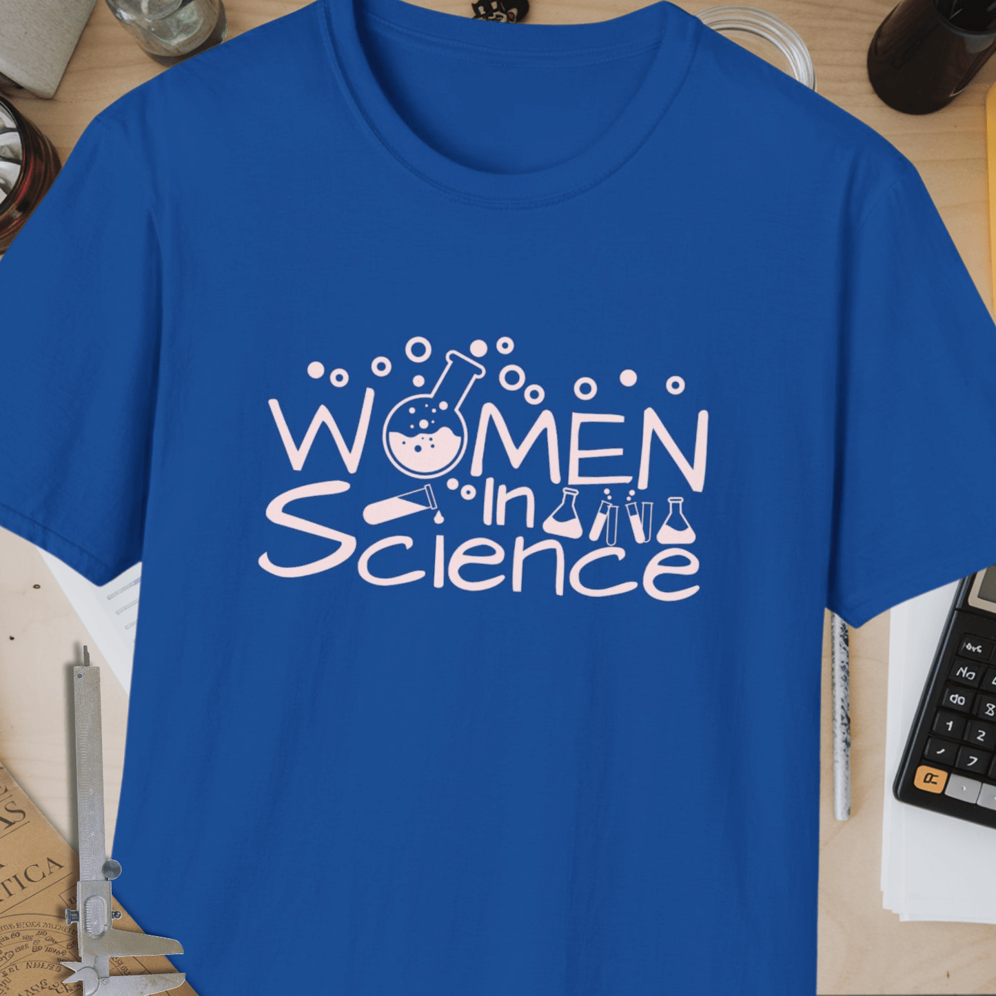 Women In Science Unisex Softstyle T-Shirt