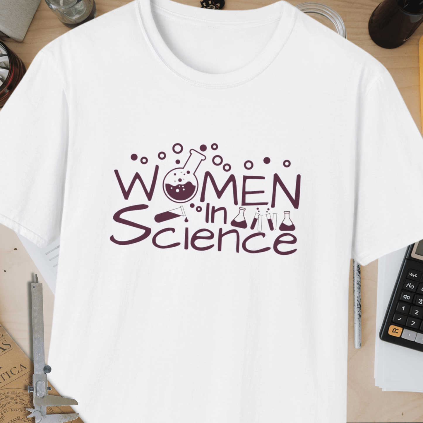 Women In Science Unisex Softstyle T-Shirt