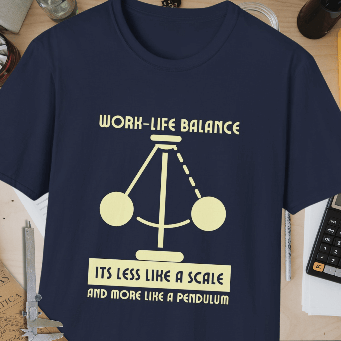 Work Life Balance Unisex Softstyle T-Shirt