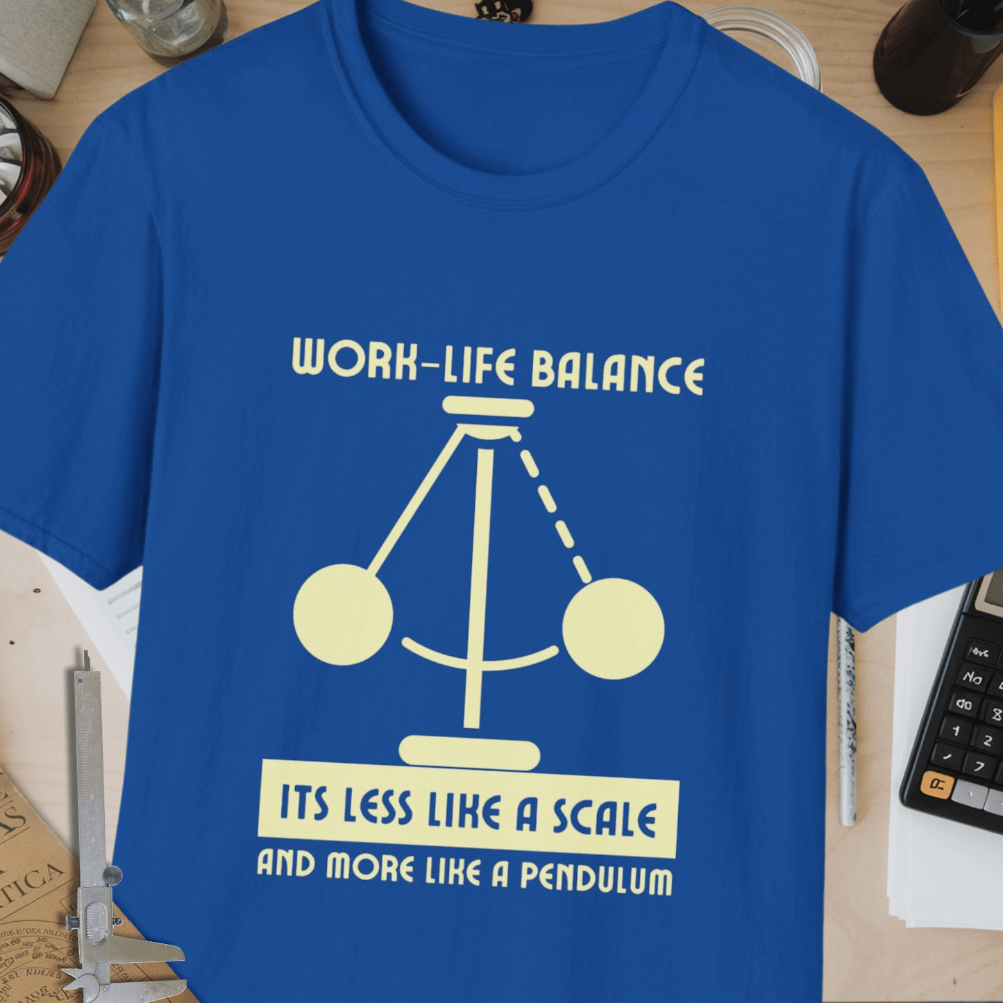 Work Life Balance Unisex Softstyle T-Shirt