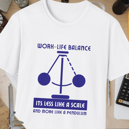 Work Life Balance Unisex Softstyle T-Shirt